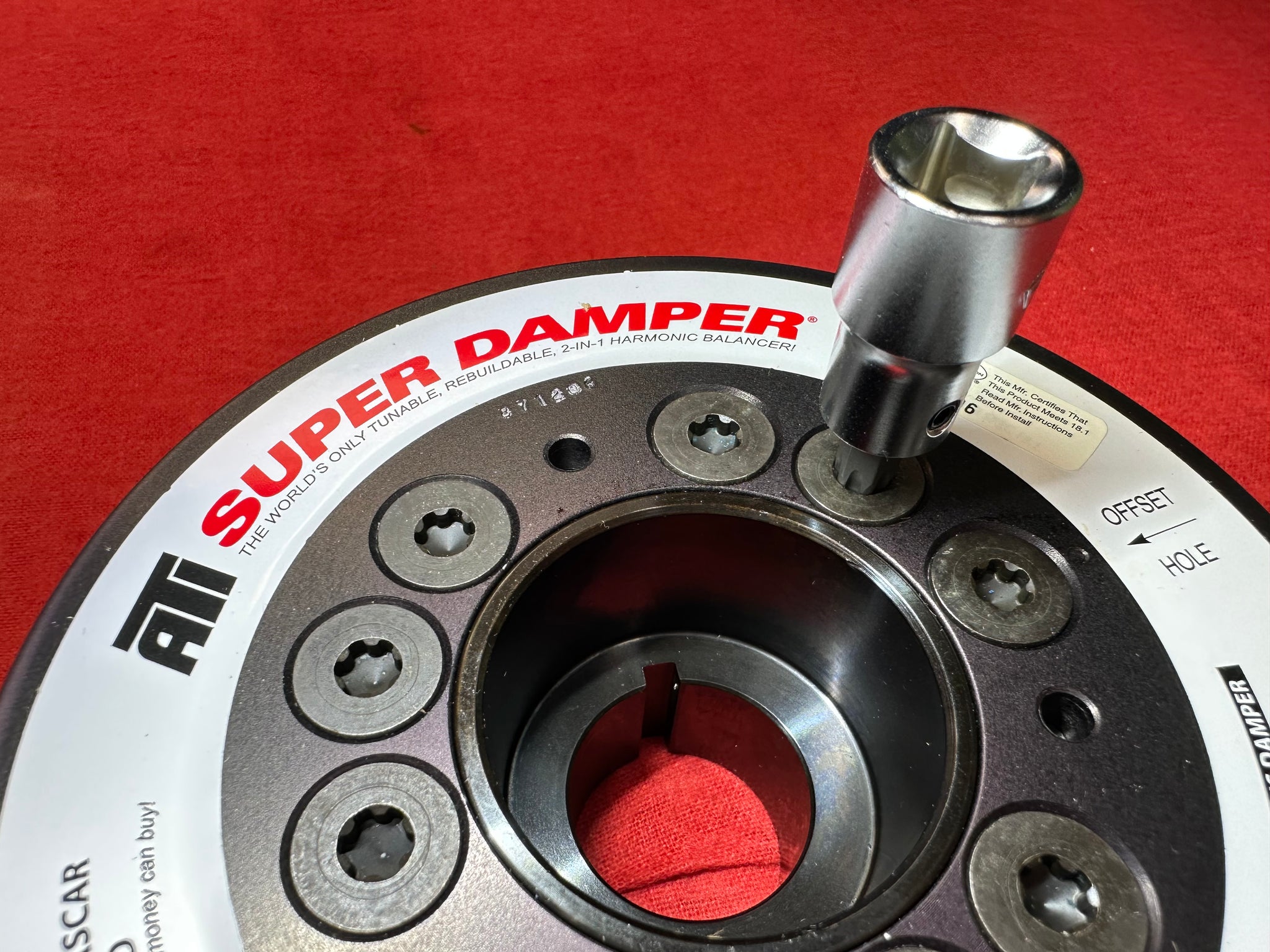 ATI Super Damper Installation and Removal Hardware Kit – relentlessracing