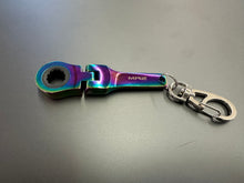 Load image into Gallery viewer, MR2 Key Chain 10mm Flex-Head Ratcheting Wrench
